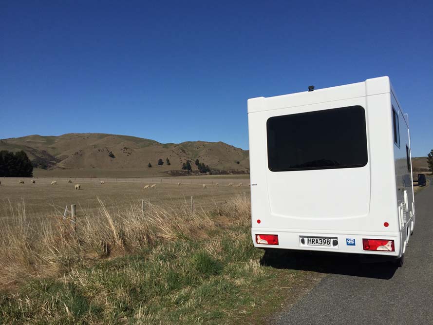 Suivre un camping-car