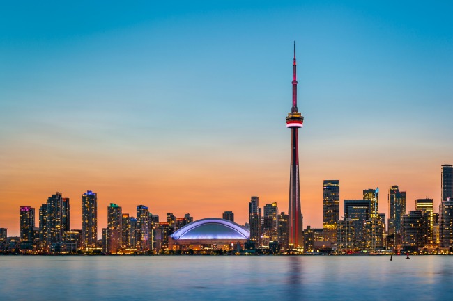 Tramonto a Toronto