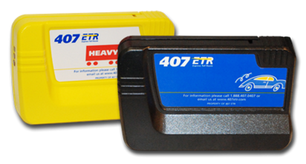 加拿大收费公路-电子收发装置