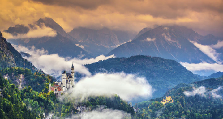 新天鹅堡，德国