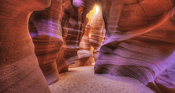 羚羊峡谷，美国亚利桑那州