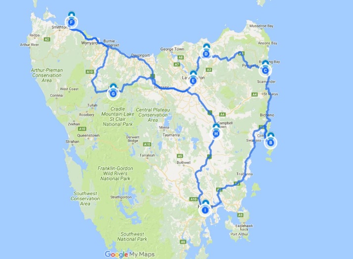 塔斯马尼亚房车自驾游 霍巴特往返 6天