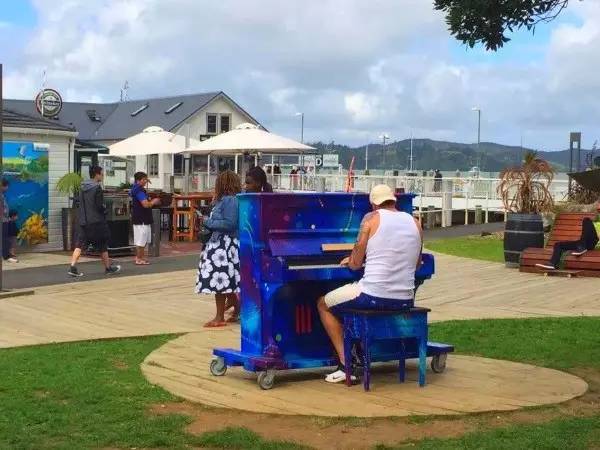 新西兰北岛派西亚小镇